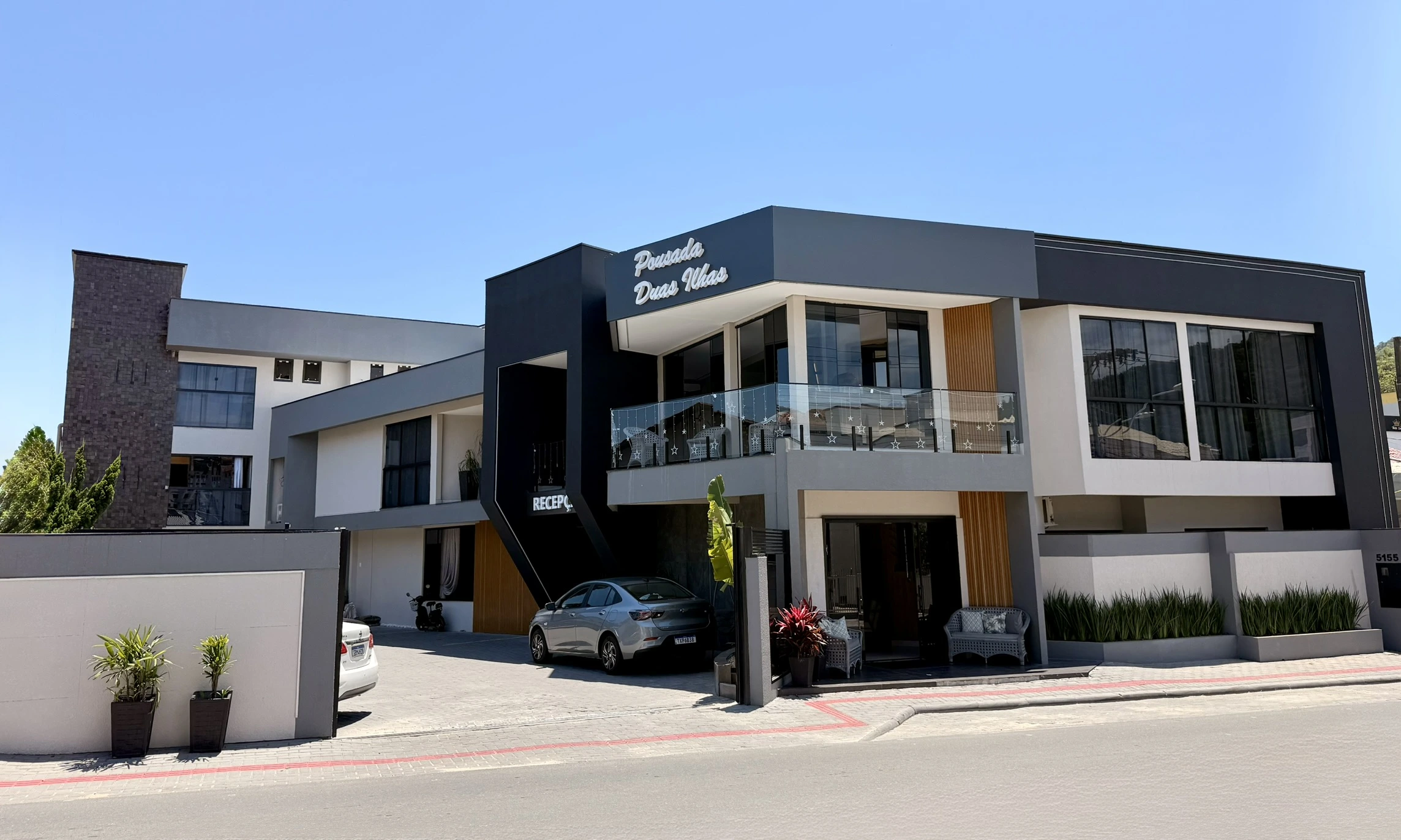 Modern hotel architecture